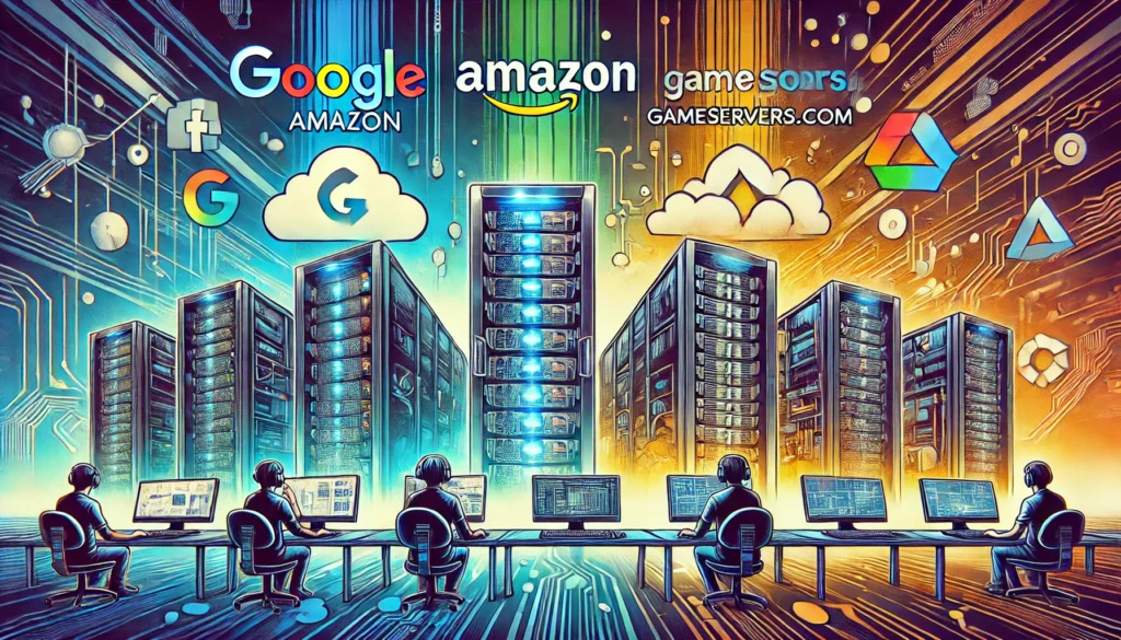 Google, Amazon, GameServers.com