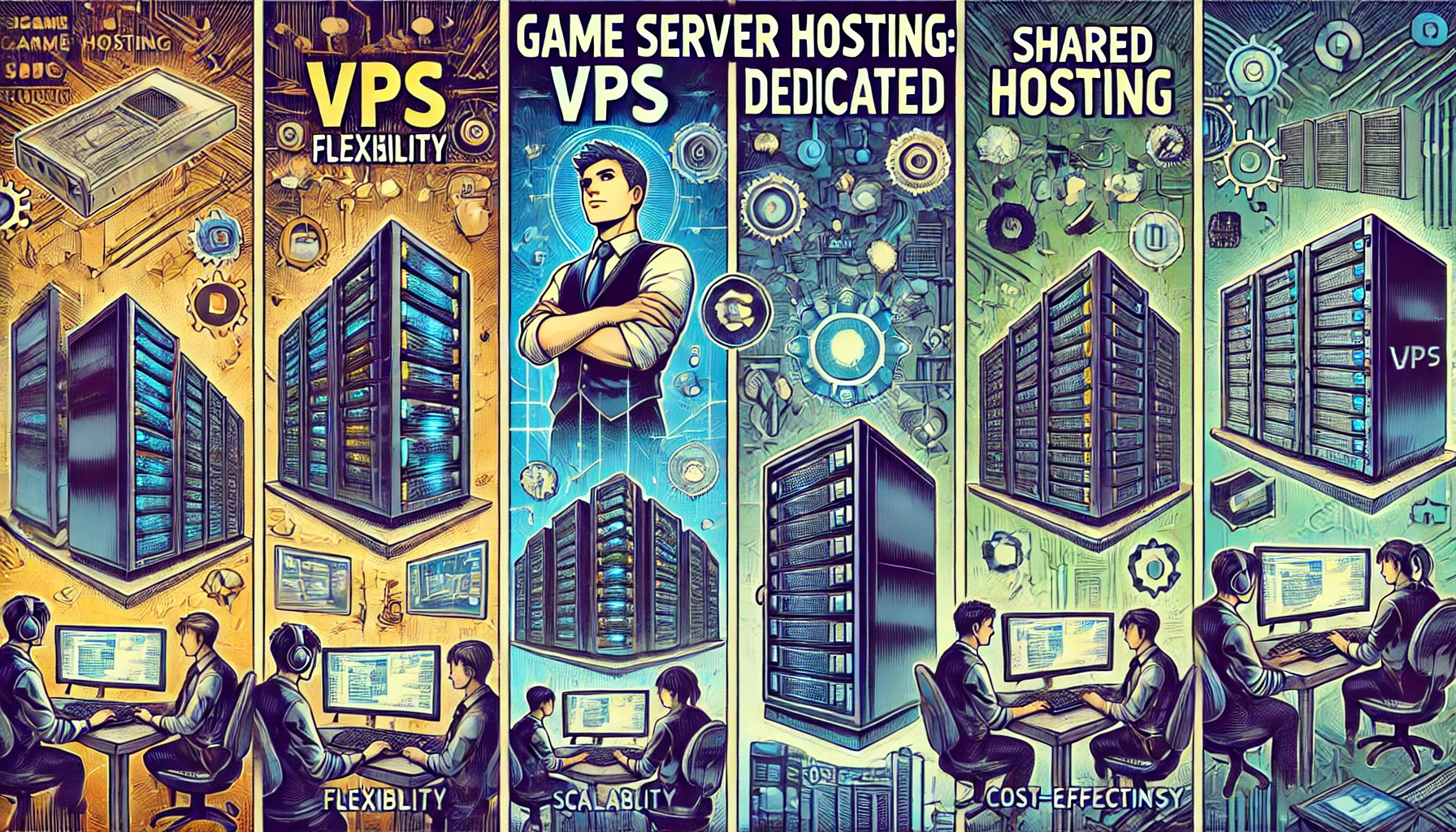 VPS, Dedicated, and Shared Hosting