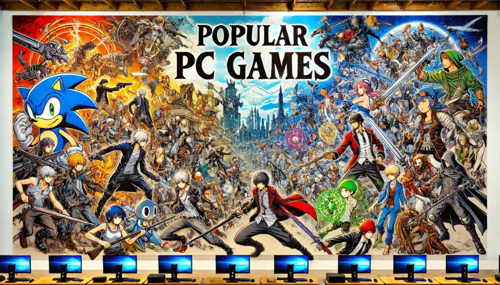 popular pc games to host